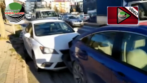 Buzlanma sonucu kaza meydana geldi