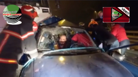 Kamyonun biçtiği otomobilde 3 yaralı