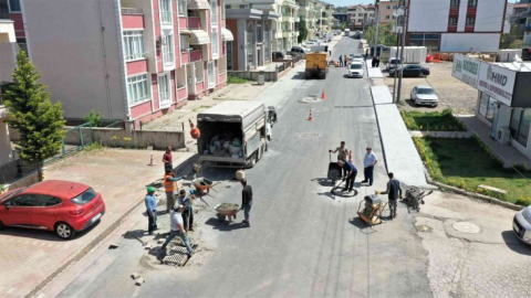 Başiskele'de 4 cadde boydan boya asfaltlandı