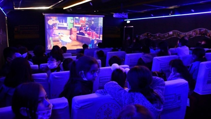 Gezen Sinema Tırı' ilk olarak kuruluş toprakları Söğüt’te sahne aldı