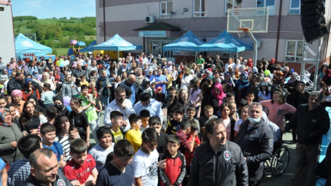 KULMAHMUT'TA ÇOCUKLAR ŞENLİKTE BULUŞTU