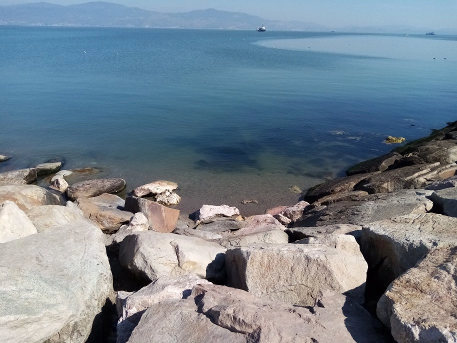  Lodos esti, deniz yerine geldi 