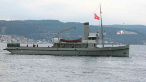 TCG Nusret Mayın Gemisi Gölcük'e geliyor