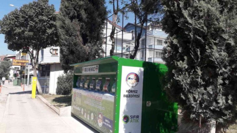 Körfez'de mobil atık getirme merkezi çoğalıyor
