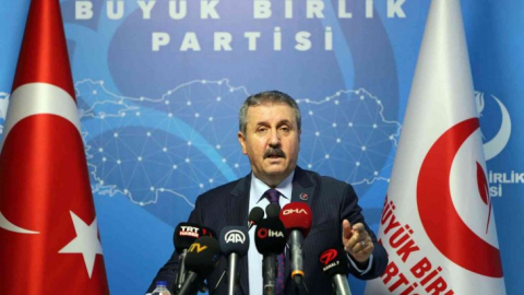BBP Genel Başkanı Destici: “PKK’ya desteği keserlerse Türkiye NATO üyeliklerine neden hayır desin”
