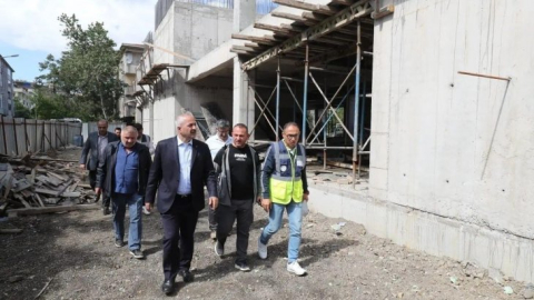 Başkan Büyükgöz'den proje denetim turu