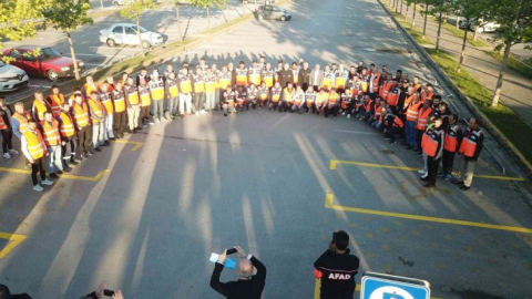AFAD'ın tatbikatına Kocaeli'den destek