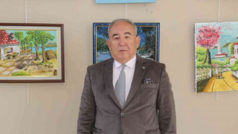 20 yıllık resim tutkusunu sergiye dönüştürdü