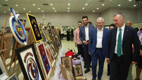 KO-MEK Gebze ilçe sergisi açıldı