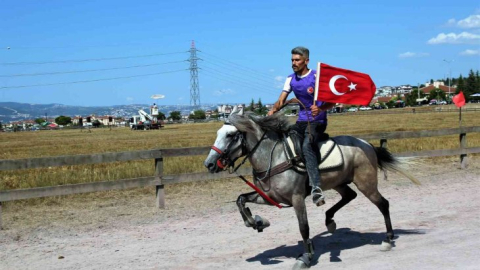 Rahvan At Yarışları Değirmendere Koşusu nefesleri kesti