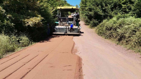 Büyükşehir, kenti ürettiği asfaltı kullanıyor