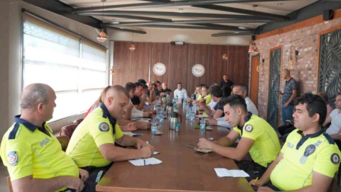Okul servis araçları için istişare toplantısı yapıldı