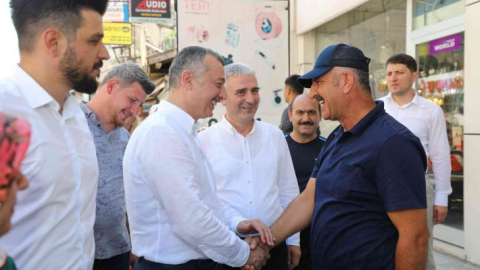Başkan Büyükakın: 'Halkımızla gönül diliyle konuşuyoruz'