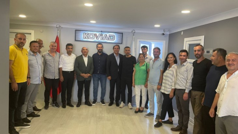 Tahsin Tarhan’dan KOVİAD’a  Anlamlı Ziyaret