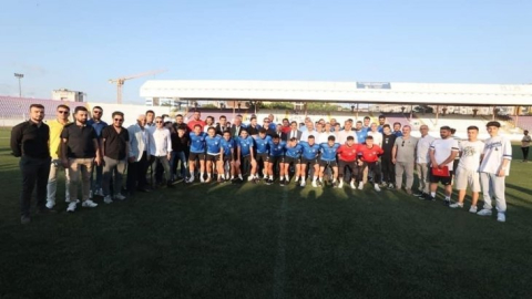 Mor menekşeler, sezonu dualarla açtı
