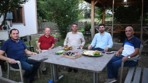 Başkan Kocaman, hacılar ile bir araya geldi
