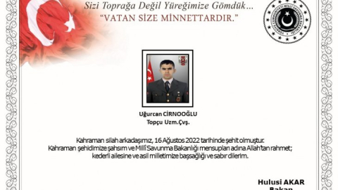 Şanlıurfa’da hudut karakoluna saldırı: 1 şehit 4 yaralı