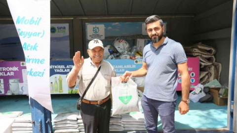 3 ton kompost gübre dağıtıldı