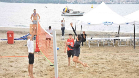 Plaj voleybolu heyecanı başladı