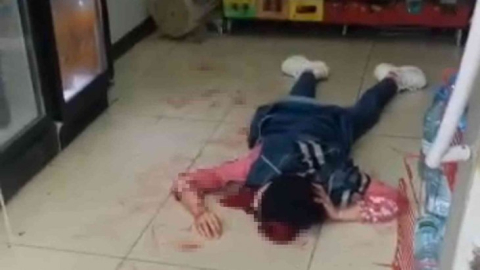 Güpegündüz cadde ortasında dehşeti yaşadılar