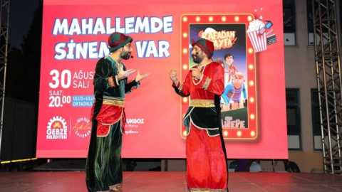 Çocuklar için mahallede sinema