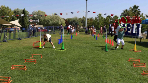 Avrupa Hareketlilik Haftası'nı spor yaparak kutladılar