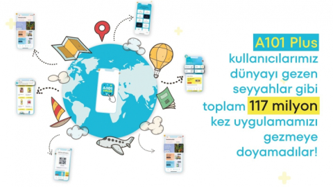A101 Plus’a kullanıcıların ilgisi yoğun oldu