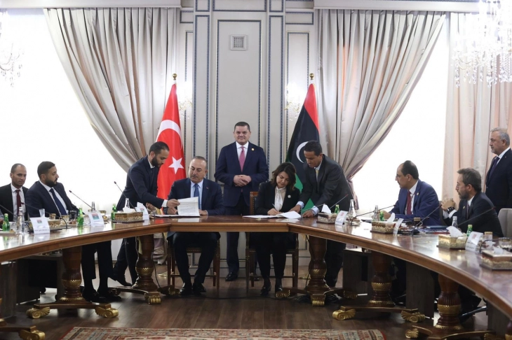 Dışişleri Bakanı Çavuşoğlu Libya'da