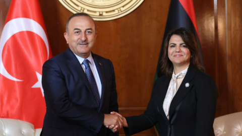 Dışişleri Bakanı Çavuşoğlu Libya'da