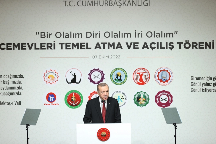 Cumhurbaşkanı Erdoğan duyurdu, Alevi Bektaşi Kültür ve Cemevi Başkanlığı kuruluyor