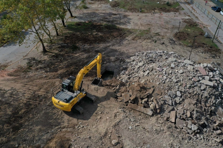 Millet Bahçesi çalışması tüm hızıyla devam ediyor
