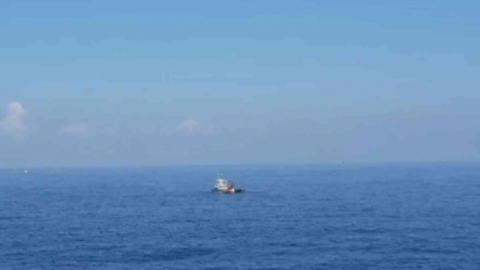 Kocaeli'de alabora olan tekneye ulaşıldı