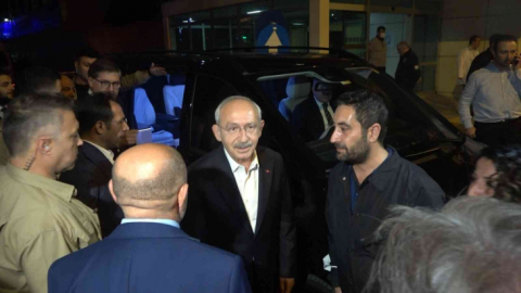 ABD'den dönen Kılıçdaroğlu, Kocaeli'de yoğun bakımdaki kardeşini ziyaret etti