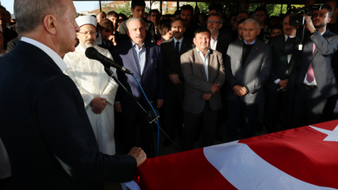 Erdoğan, maden şehitlerinin cenaze törenlerine katıldı