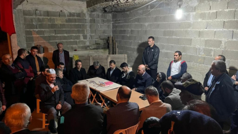 Soylu'dan maden şehitlerinin ailelerine ziyaret