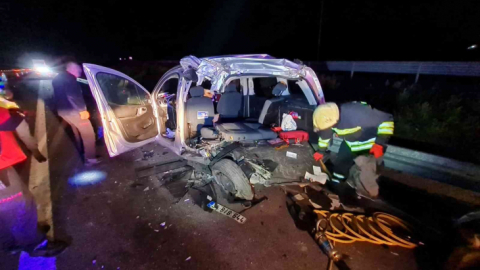 Kuzey Marmara Otoyolu'nda kaza: Biri ağır 2 yaralı