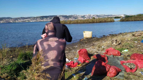 Kaçak midyecilere deniz polisi baskını: 5 midyeciye ceza kesildi