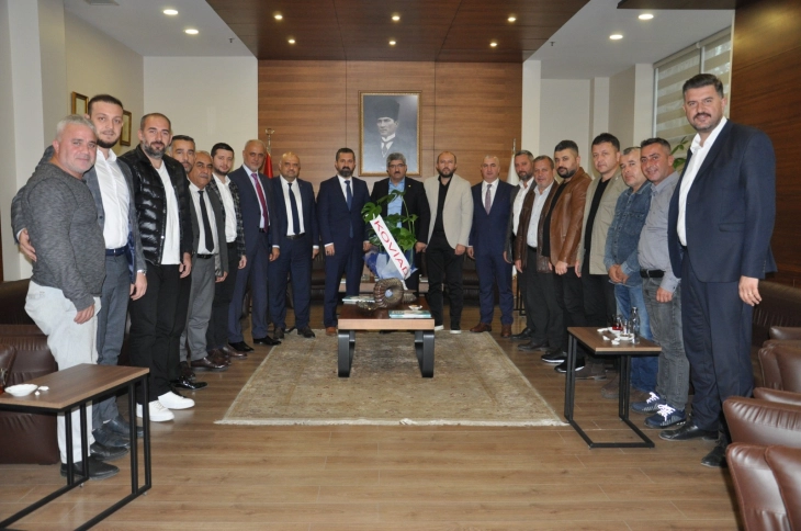 KOVİAD'dan KOTO Başkanı'na ziyaret
