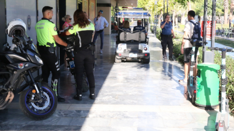 Pes dedirten scooter yolculuğu