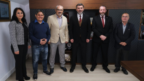 Altınay ve yönetimi Yıldırım'ı ziyaret etti