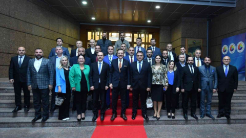 KTO Yönetim Kurulu Başkanı Recep Öztürk'ten,TOBB Başkanı Hisarcıklıoğlu'nu ziyaret