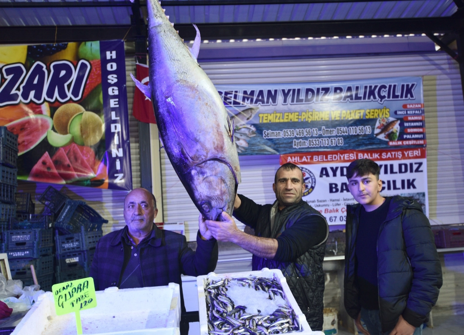 Dev orkinos ilgi odağı oldu