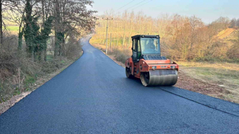 Köy yolları konfor kazanıyor