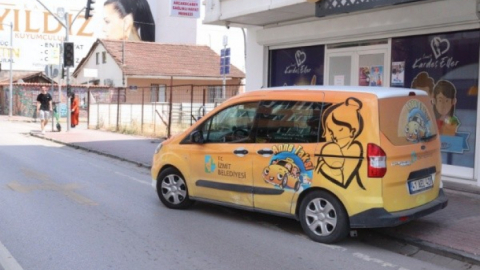 Anne ve bebekleri güldüren uygulama: 'Anne Taksi'