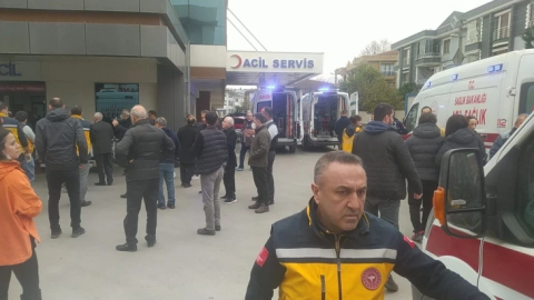 Hastanede yangın paniği ! Hastalar tahliye edildi.