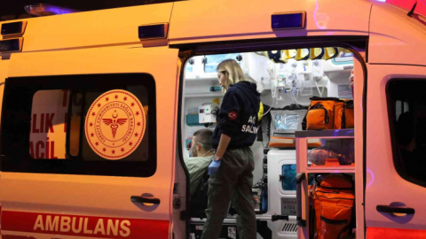 Kullanılmayan dairede çıkan yangın paniğe sebep oldu