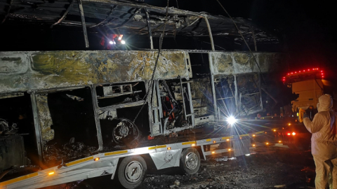Feci otobüs kazası ! 2'si şehit 3 ölü, 33 yaralı