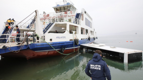 Yolcu otobüsü göle uçtu , can pazarı yaşandı
