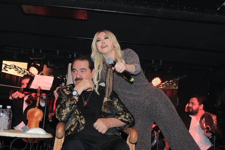 İbrahim Tatlıses'in sahnesinde sürpriz düet