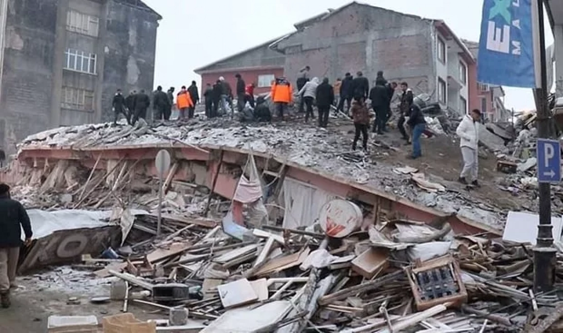 Ülkemizi sarsan deprem felaketi